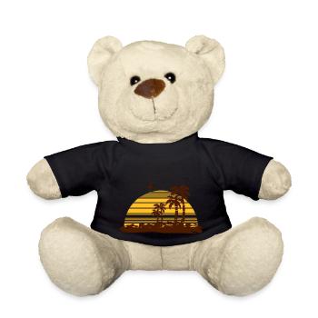 sunset island - Teddy - Schwarz - Vorne