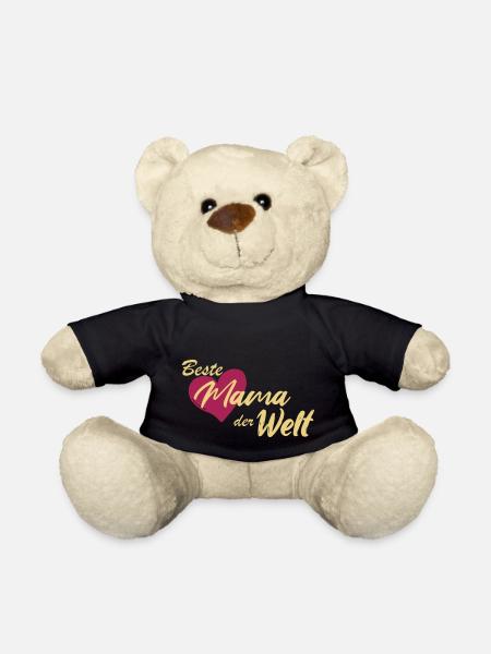 Beste Mama der Welt - Teddy - Schwarz