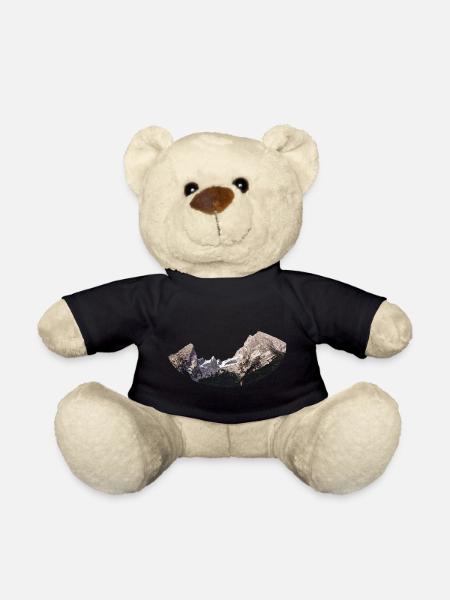WanderGlueck Watzmann - Teddy Bear - black