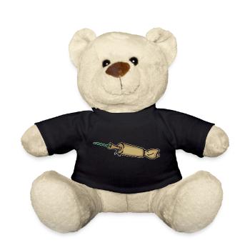 Spanish Cracker Böller - Teddy - Schwarz - Vorne