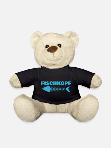 FISCHKOPF - Teddy - Schwarz