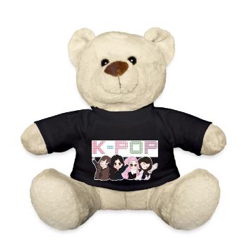 K-pop. - Teddy Bear - black - Front