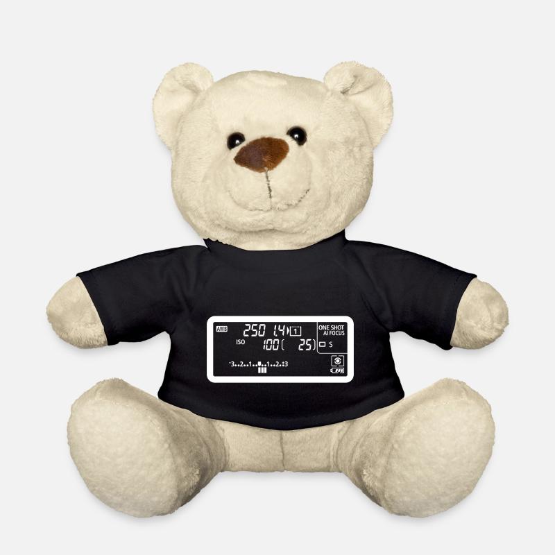 Top LCD Canon - Teddy Bear - black