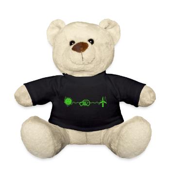 e-auto, e-mobilität,elektro-auto, zoe, EV-driver, - Teddy - Schwarz - Vorne