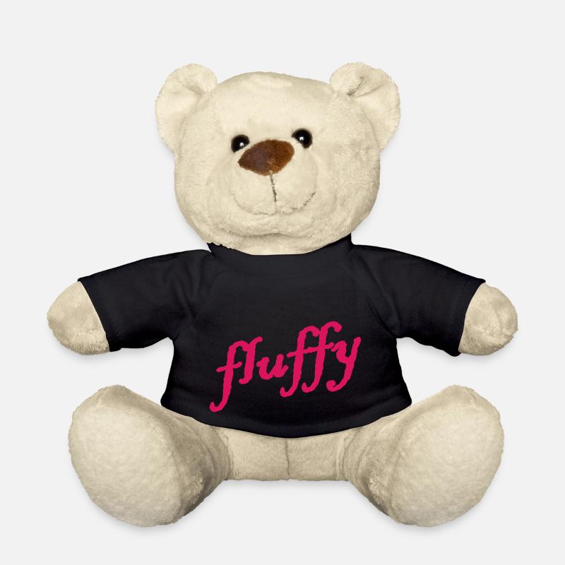 Fluffy - Teddy Bear - black