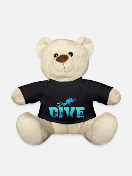 Plongée Plongée Design Pour hobby et profit - Nounours - noir