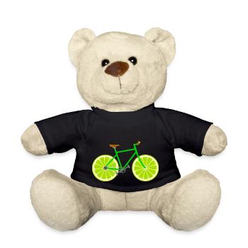 Vélo fruits fruits citron - Nounours - noir - Devant