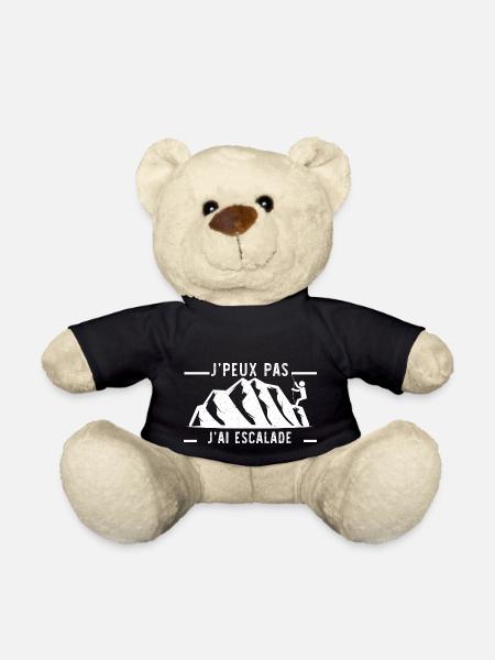 J'peux pas j'ai escalade - Nounours - noir