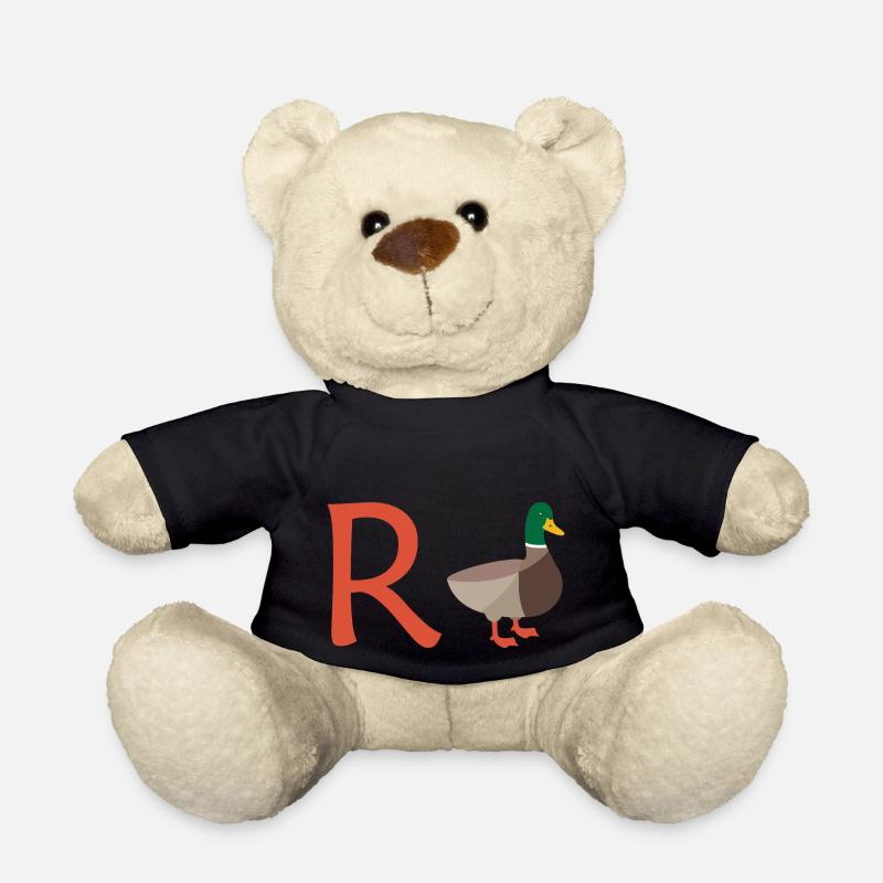 Rente Ente Ruhestand Pension Frührente Geschenk - Teddy - Schwarz