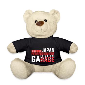 Made in Japan perfektioniert in meiner Garage - Teddy - Schwarz - Vorne