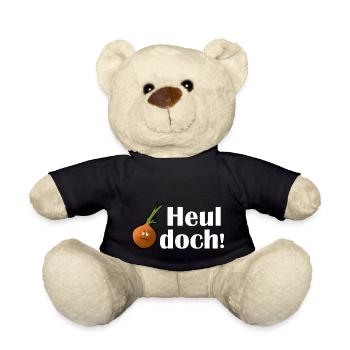 Zwiebel Heul doch - Teddy - Schwarz - Vorne