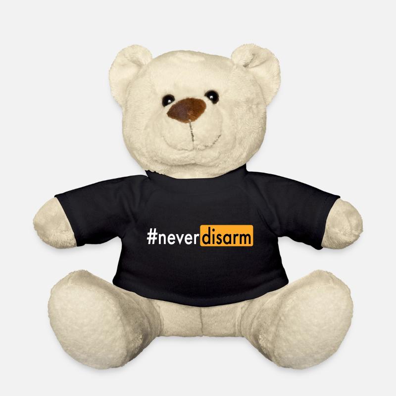 #neverdisarm - Teddy - Schwarz