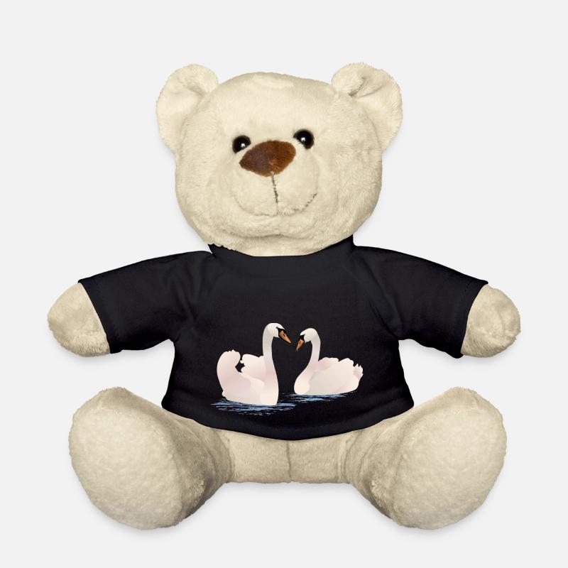 Cygnes - Nounours - noir