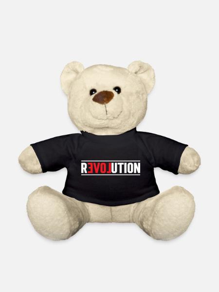 La revolution de l'amour - Nounours - noir