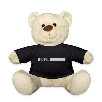 Logo Big Bro Bar - Teddy Bear - black - Front