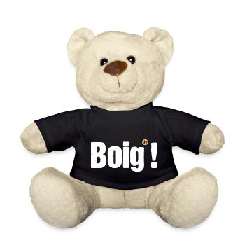 OBV - Boig! - Teddy Bear - black - Front