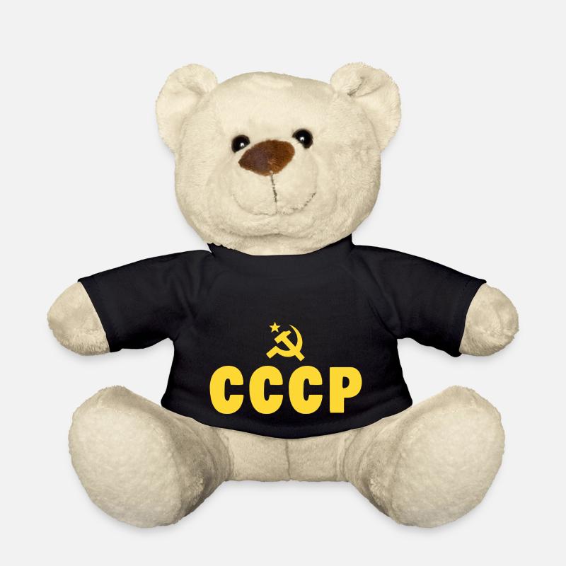 Union soviétique Union soviétique Républiques socialistes soviétiques manteau Russie - Nounours - noir