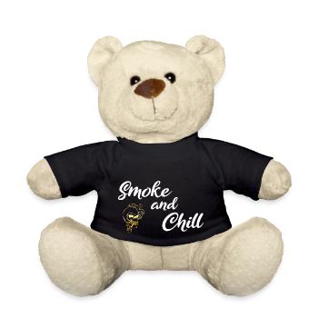 Smoke and Chill White - Teddy - Schwarz - Vorne