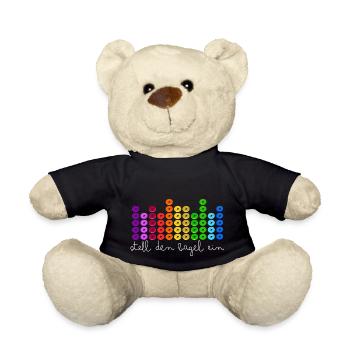 Stell den Bagel ein - Sounddesign - Teddy - Schwarz - Vorne