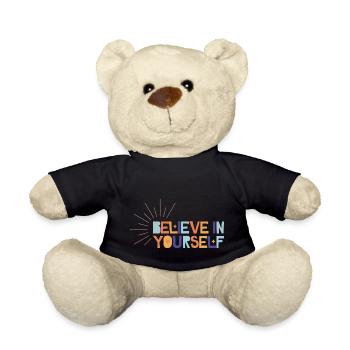 Croyez en vous - Nounours - noir - Devant