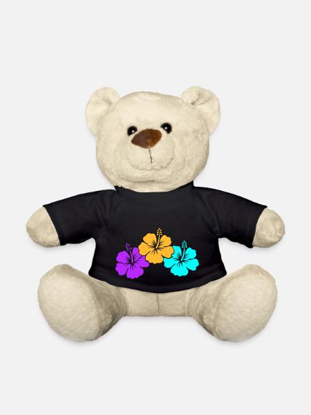 hibiscus - Nounours - noir