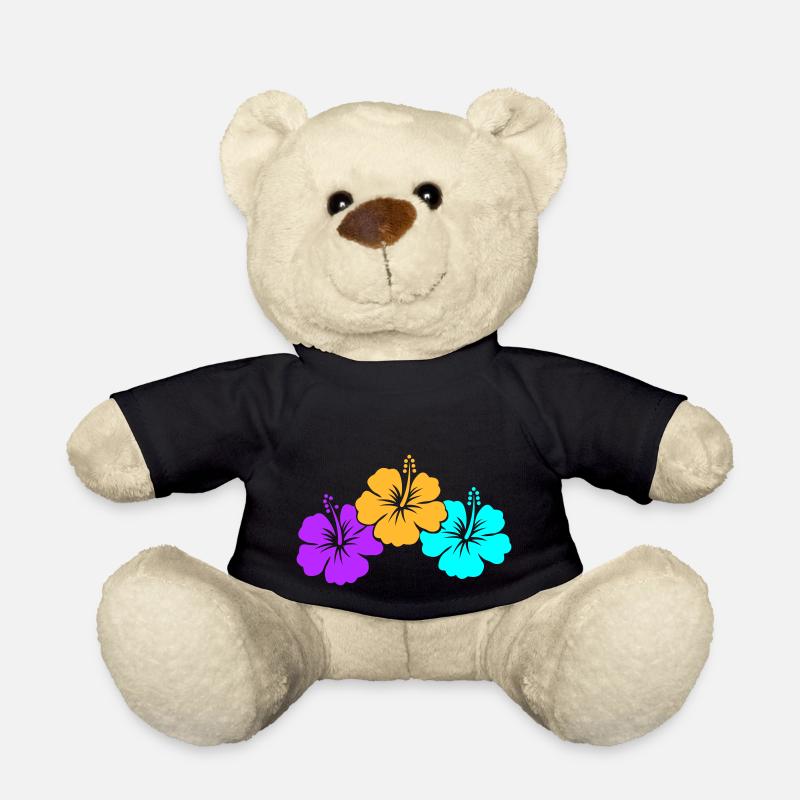 hibiscus - Nounours - noir