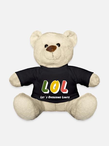 LOL - Dépassons les limites - Nounours - noir