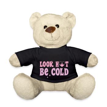Look Hot be Cold - Teddy - Schwarz - Vorne