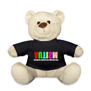 Autisme - Nounours - noir - Devant