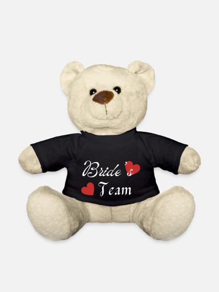 Das Team der Braut - Teddy - Schwarz