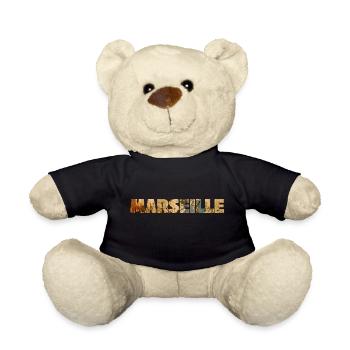MARSEILLE COLORFUL - Teddy Bear - black - Front