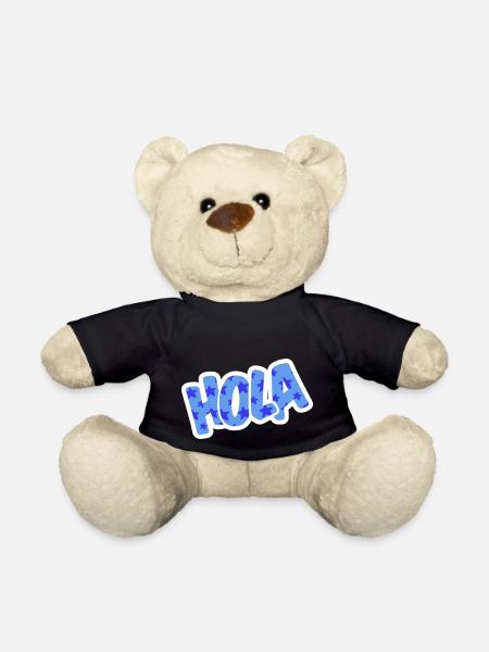 Sprüche - Teddy - Schwarz