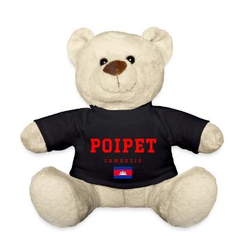 Poipet Kambodscha - Teddy - Schwarz - Vorne