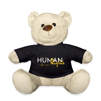 Bouée de sauvetage pour les droits de l’homme - Nounours - noir - Devant