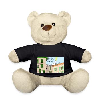 Geliebt leben. - Teddy - Schwarz - Vorne