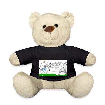 La rockabilité signifie déplacer des montagnes. - Nounours - noir - Devant