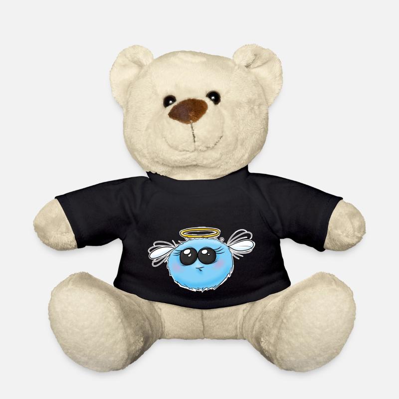 grognement bourdon petit ange drôle dessin animé bourdon - Nounours - noir