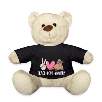 Walross - Teddy - Schwarz - Vorne