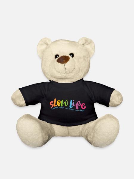 Slow Life - Nounours - noir