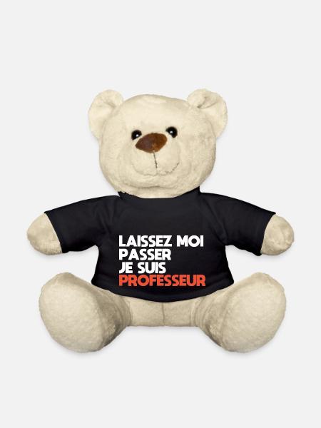 Lass mich passieren, ich bin ein Lehrer - Teddy - Schwarz
