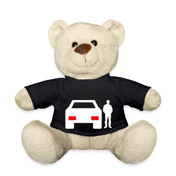 Voiture - Nounours - noir - Devant