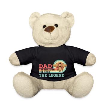 Dad The Beekeeper The Myth The Legend Apiarist Bee - Teddy - Schwarz - Vorne