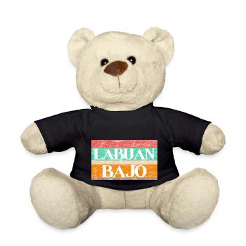 Labuan Bajo, Indonesia - Teddy Bear - black - Front