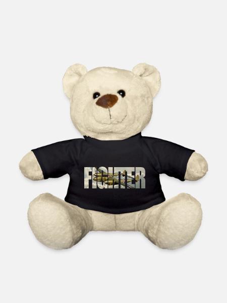 Fighter P-38 Lightning - Teddy - Schwarz