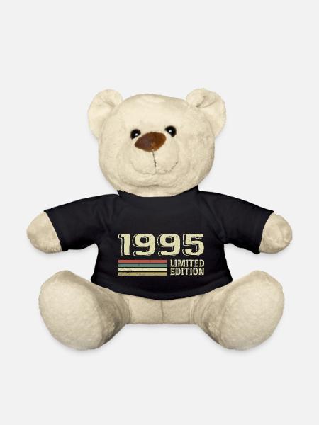 Nées en 1995 anniversaire 1995 Vintage 1995 - Nounours - noir