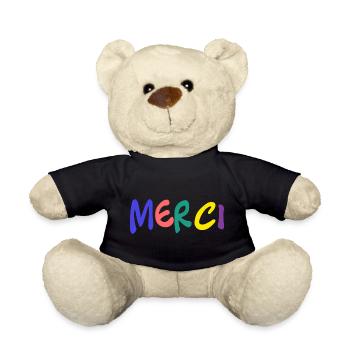 THANK YOU. MISTRESS. MASTER. THANK YOU MISTRESS - Teddy Bear - black - Front