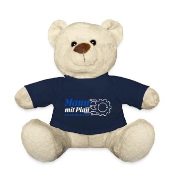 Mann mit Plan - Konstruktör, Konstrukteur - Teddy - French Navy - Vorne