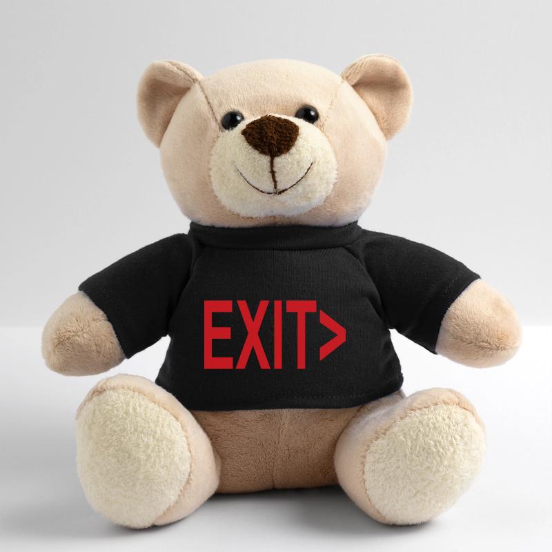 Exit / Exit / Emergency Exit Teddy Bear