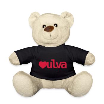 Vulva Herz - Teddy - Schwarz - Vorne