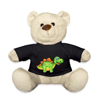 dinosaure - Nounours - noir - Devant